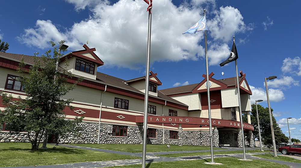 Standing Rock administrative building Standing Rock administrative building